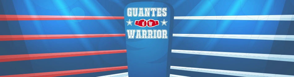 Banner de guantes warrior